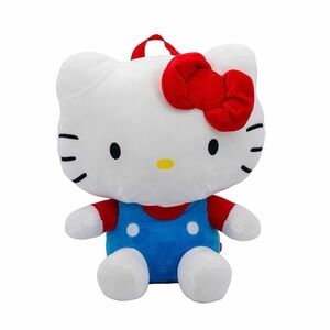 Hello Kitty Plush Backpack- New with tags in plastic wrap